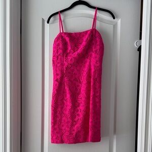 Lilly Pulitzer Pink Lace Dress